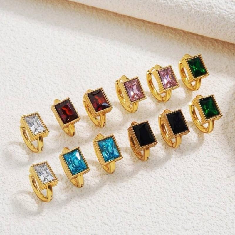 Cube Huggies - Stainless steel Huggies hoop