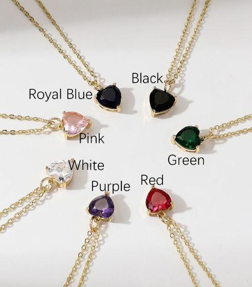 dainty Necklaces Stainless steel in various colours