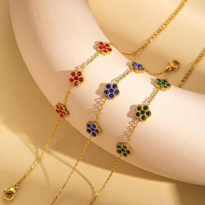 Petal bracelet - stainless steel everyday bracelet