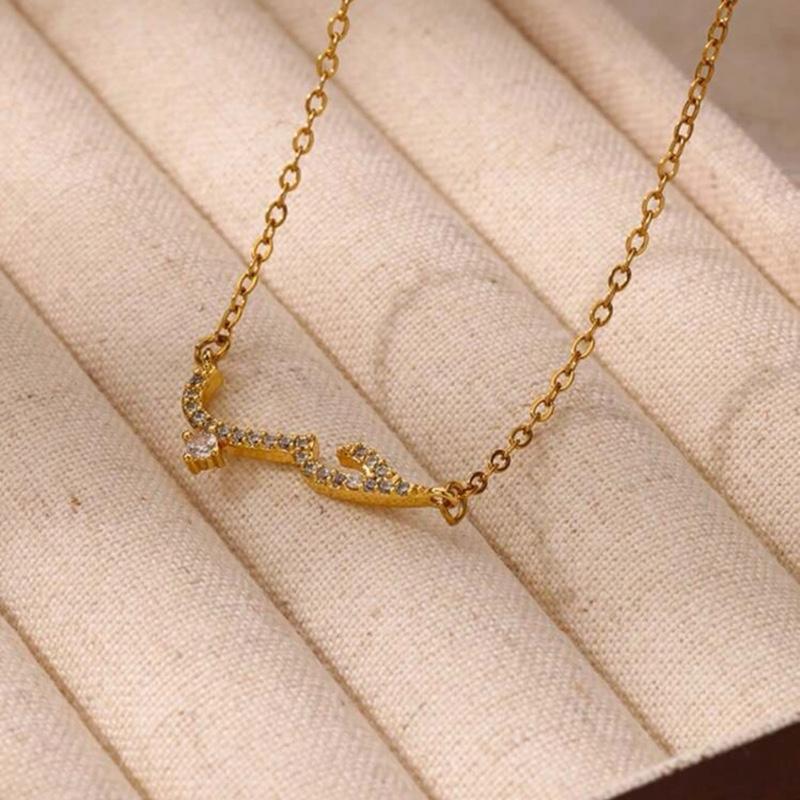 Love & Patience - Stainless Steel Arabic Necklaces
