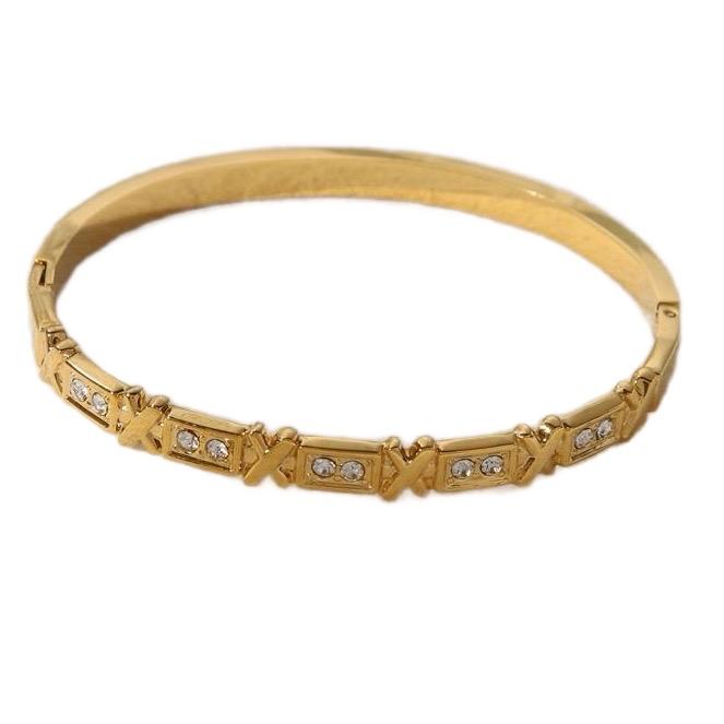 X bangle -Stainless Steel bangle for Small to medium wrist