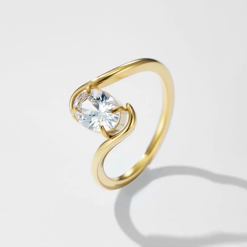 Twist Ring - Stainless Steel 18k gold plated Ring