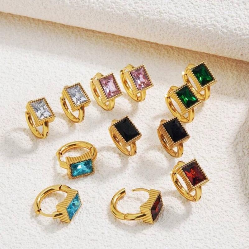 Cube Huggies - Stainless steel Huggies hoop