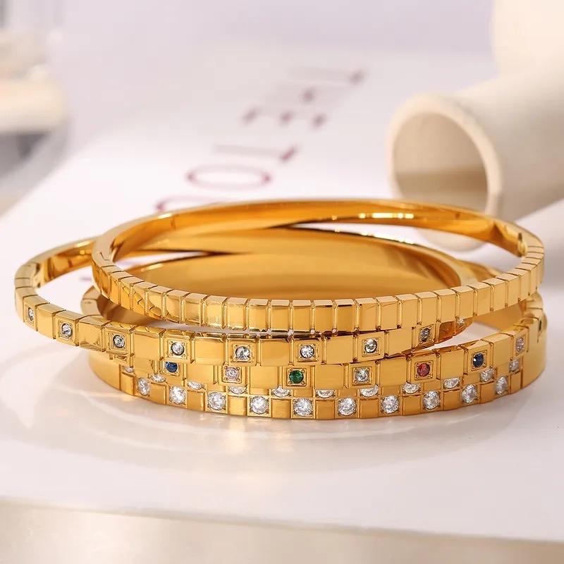 Stack Bangles- Stainless steel small to Medium wrist Bangle