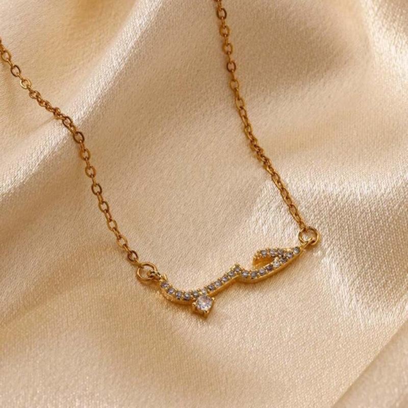 Love & Patience - Stainless Steel Arabic Necklaces