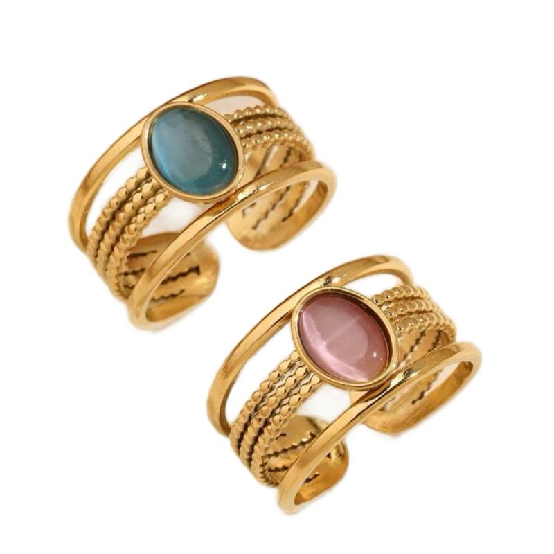 Egypt adjustable ring - Stainless steel ring