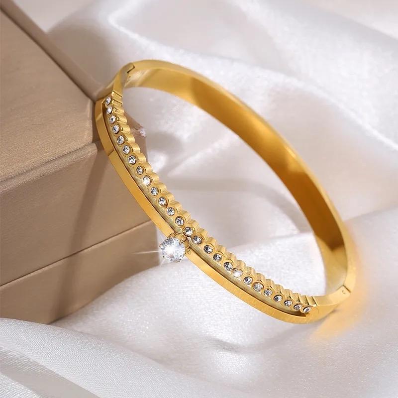 Tara Ring & Bangle - 2 in 1 band Stainless Steel Ring and Bangle