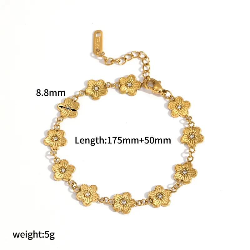 Bloom bracelet - Stainless steel bracelet set
