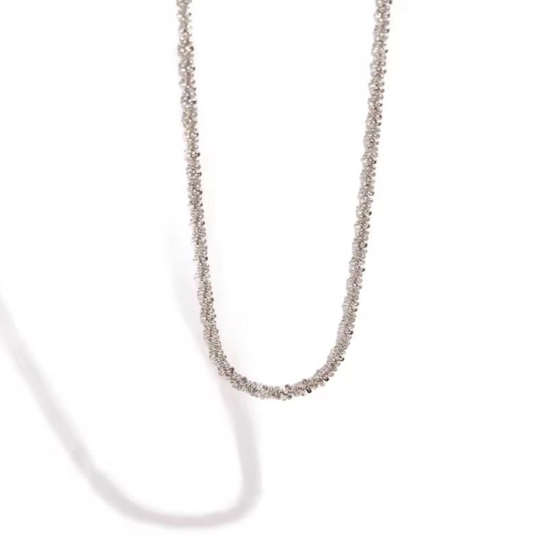 Sparkle chain - Stainless steel sparkle chain in gold & Silver