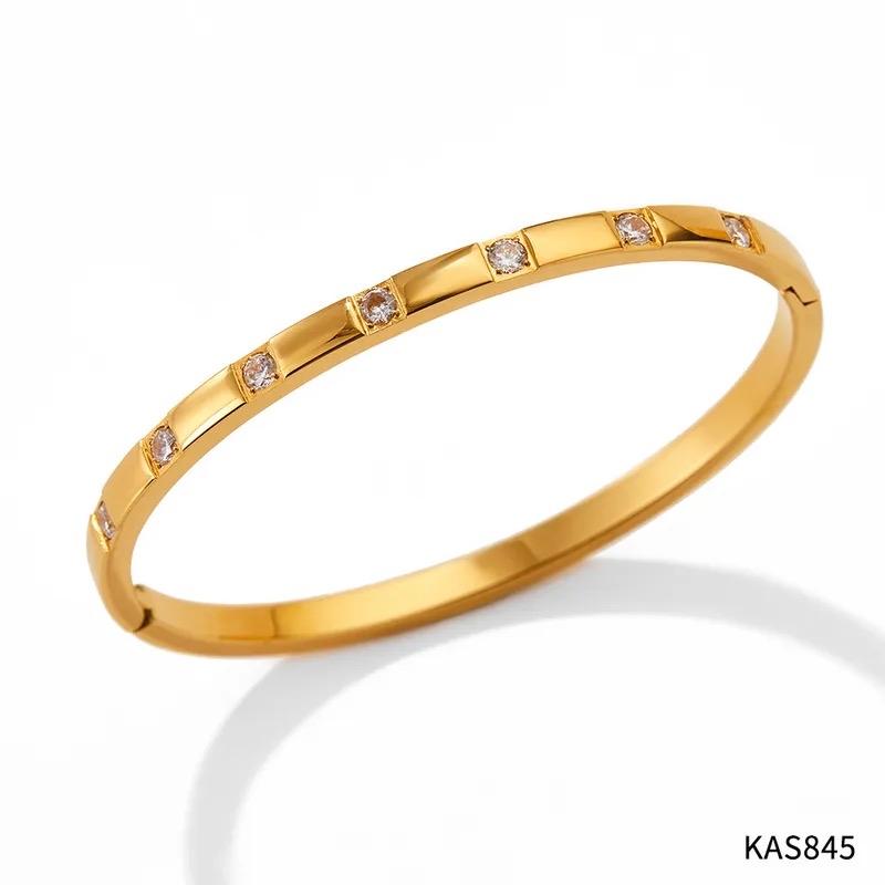 Dia Bangle - Stainless steel for Small to medium