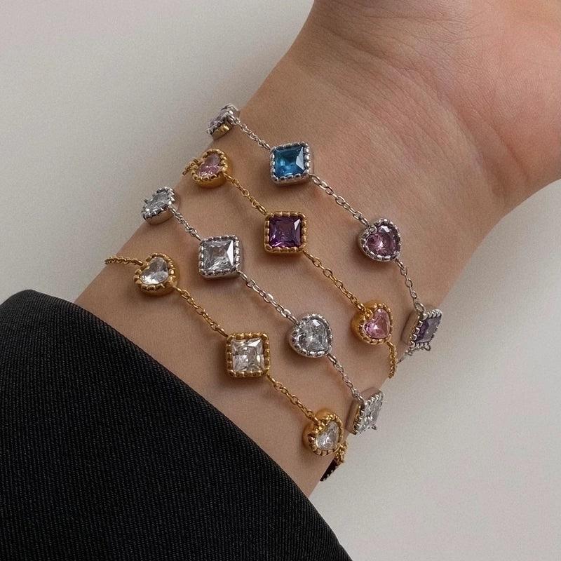 twinkle bracelet - Stainless Steel 18K Gold Plated Bracelets
