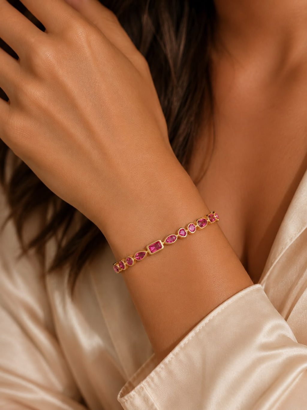Love Affair Pink Bracelet