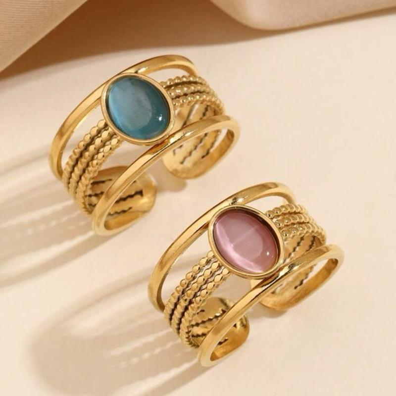 Egypt adjustable ring - Stainless steel ring