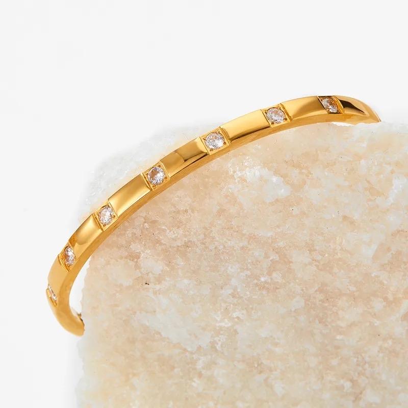 Dia Bangle - Stainless steel for Small to medium
