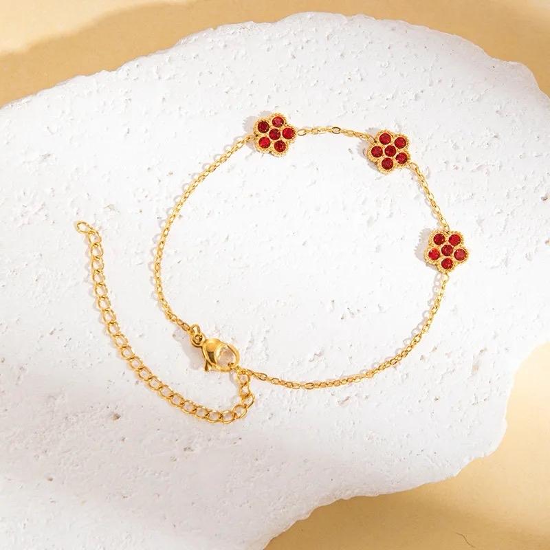 Petal bracelet - stainless steel everyday bracelet