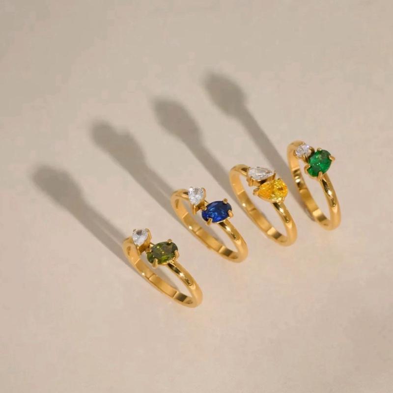 Olivia Rings - stainless steel everyday wear ring