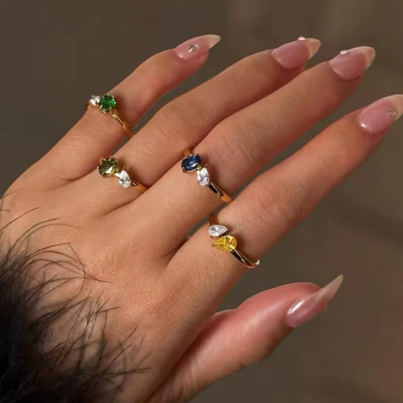 Olivia Rings - stainless steel everyday wear ring