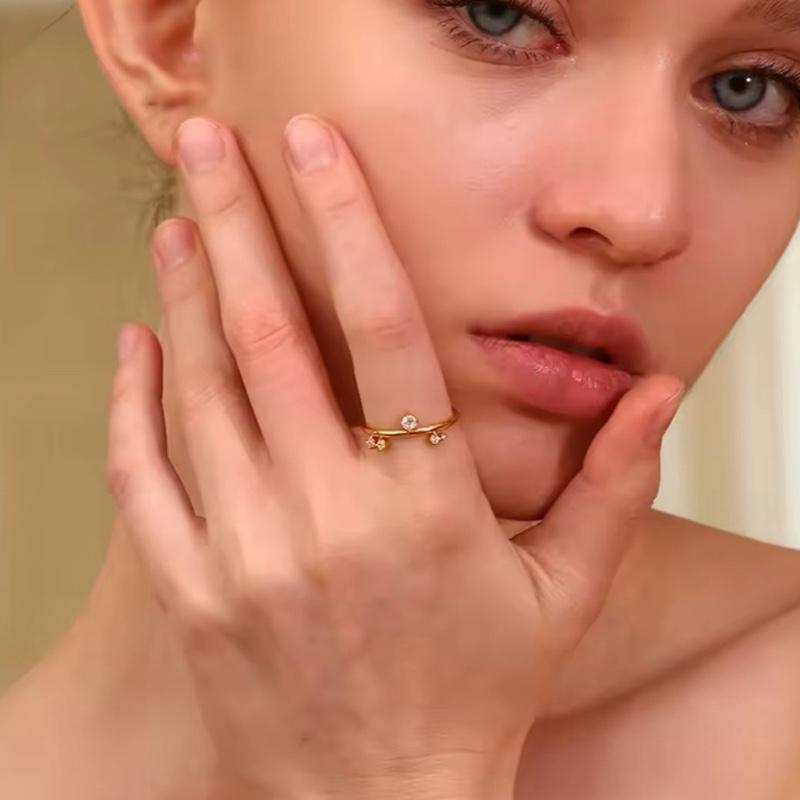 Dot Ring - Stainless steel ring for daily use