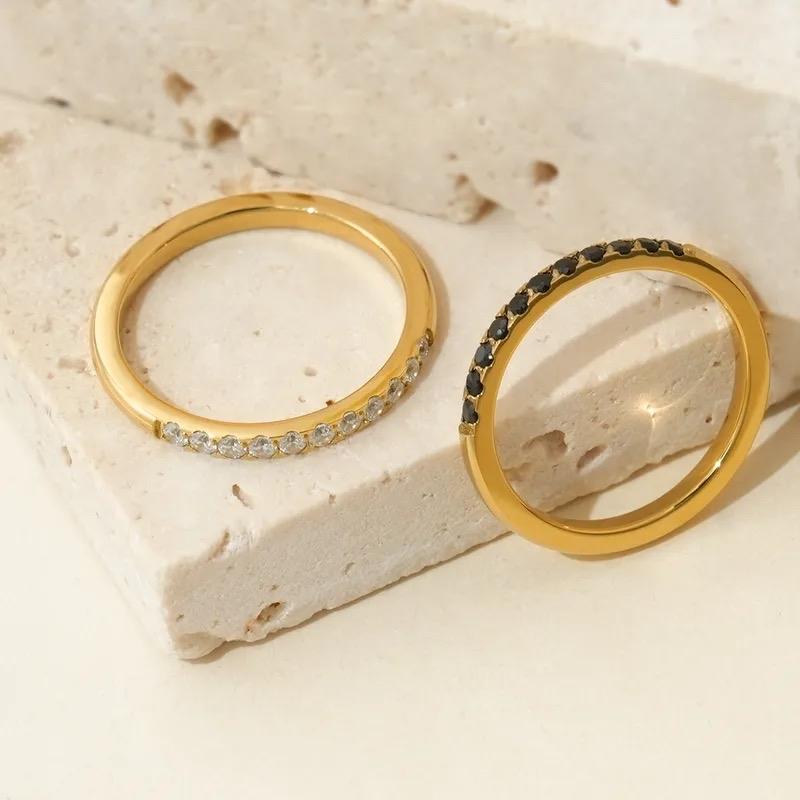 Dainty Ring - Stainless Steel Ring gold plated