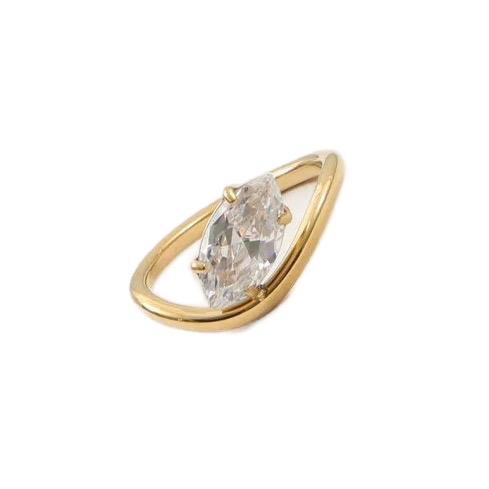 Clarissa Ring - Stainless steel everyday ring