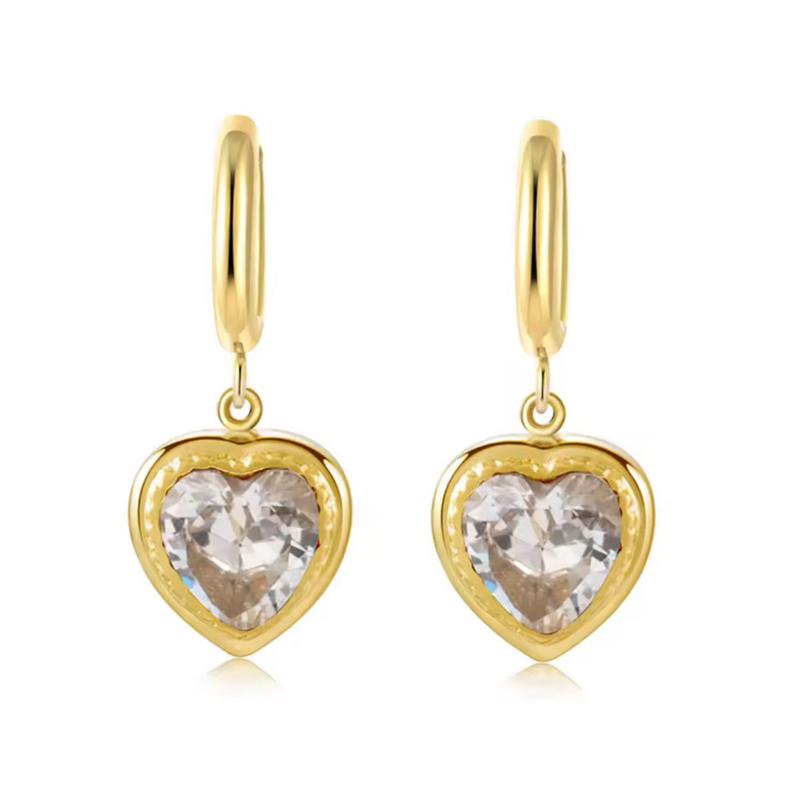 Heart Earrings - Stainless steel earring