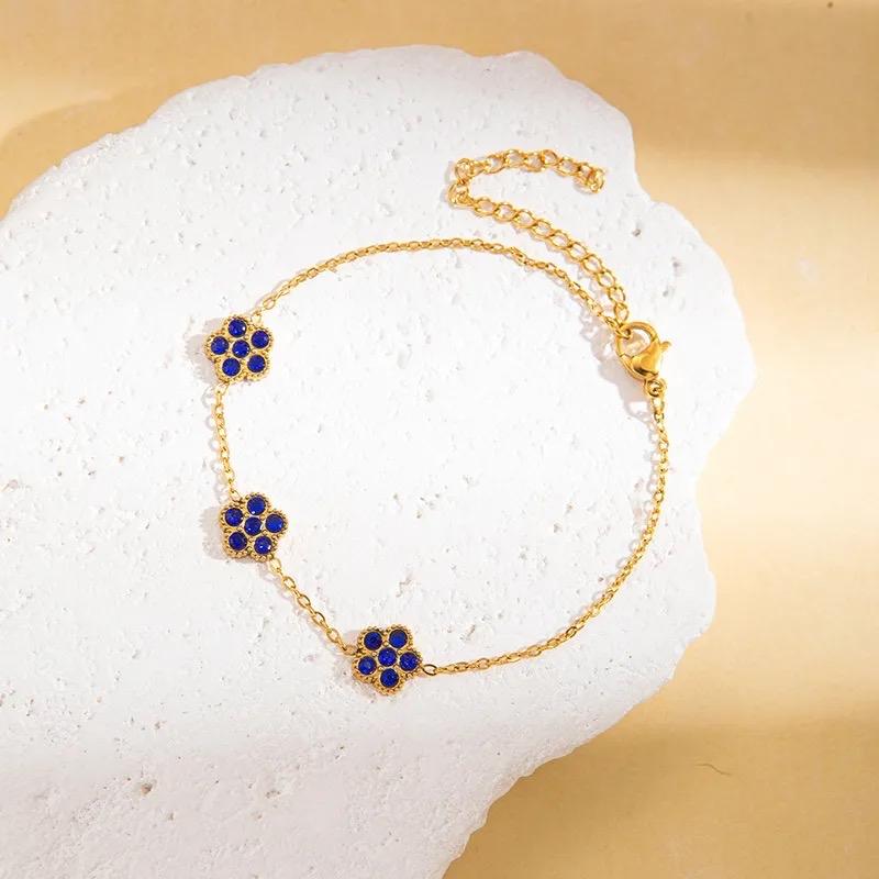 Petal bracelet - stainless steel everyday bracelet