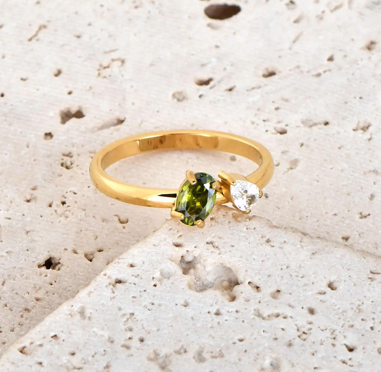 Olivia Rings - stainless steel everyday wear ring