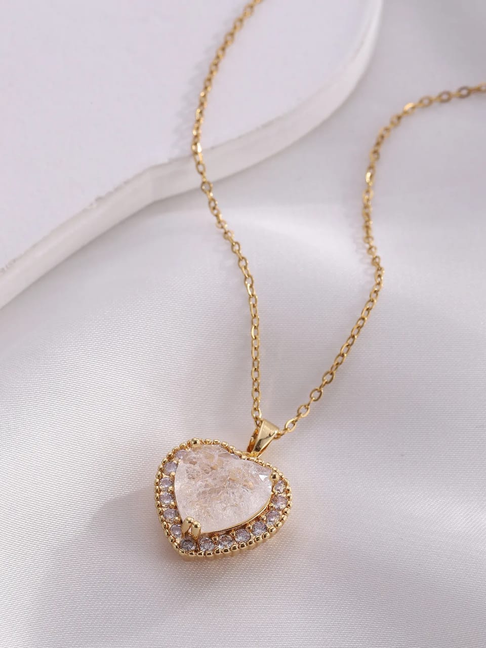 Princess necklace Stainless Steel Necklace Cable Chain