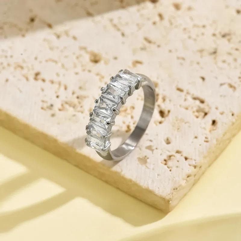 Glow Ring - 18k Gold plated Stainless Steel Waterproof Non Tarnish Rings