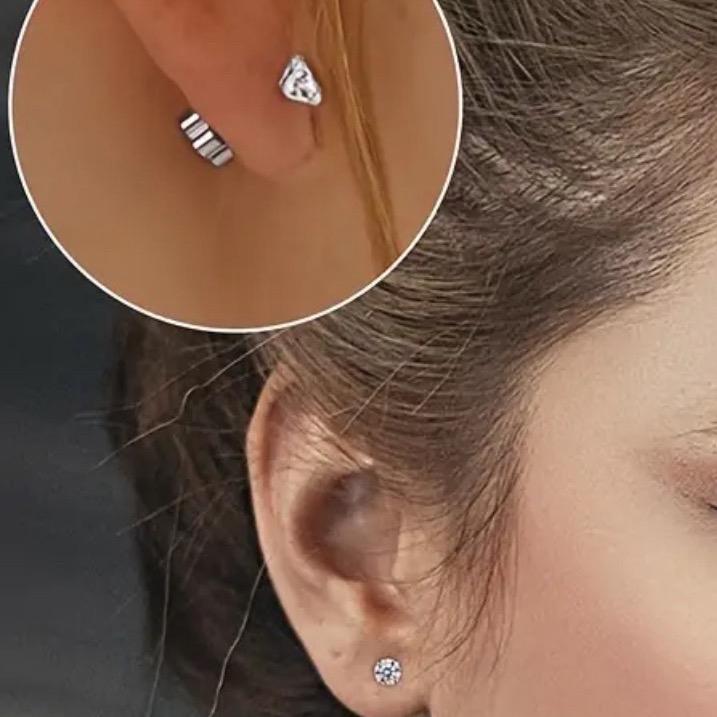 Multicolour flat back Studs - Stainless steel everyday flat back studs