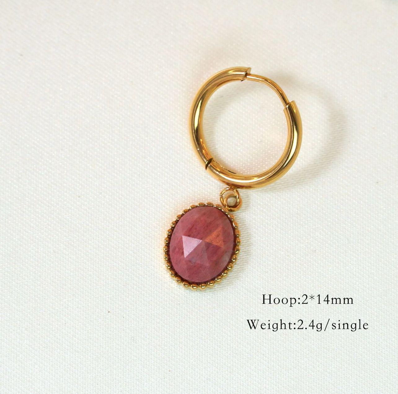 Drop Earrings t • Diamond Vintage Hoops • Minimalist Gothic Jewelry • Gift for Her