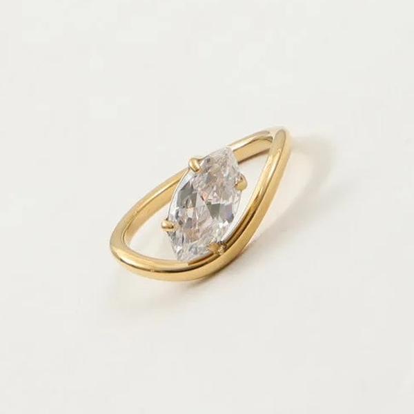 Clarissa Ring - Stainless steel everyday ring