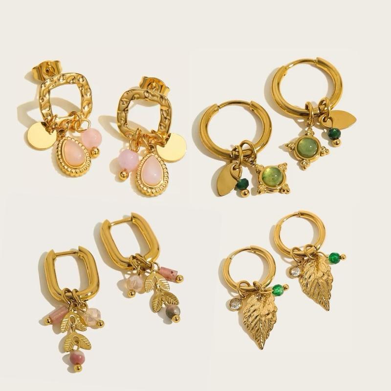 Alma Earrings - Stainless steel everyday earrings