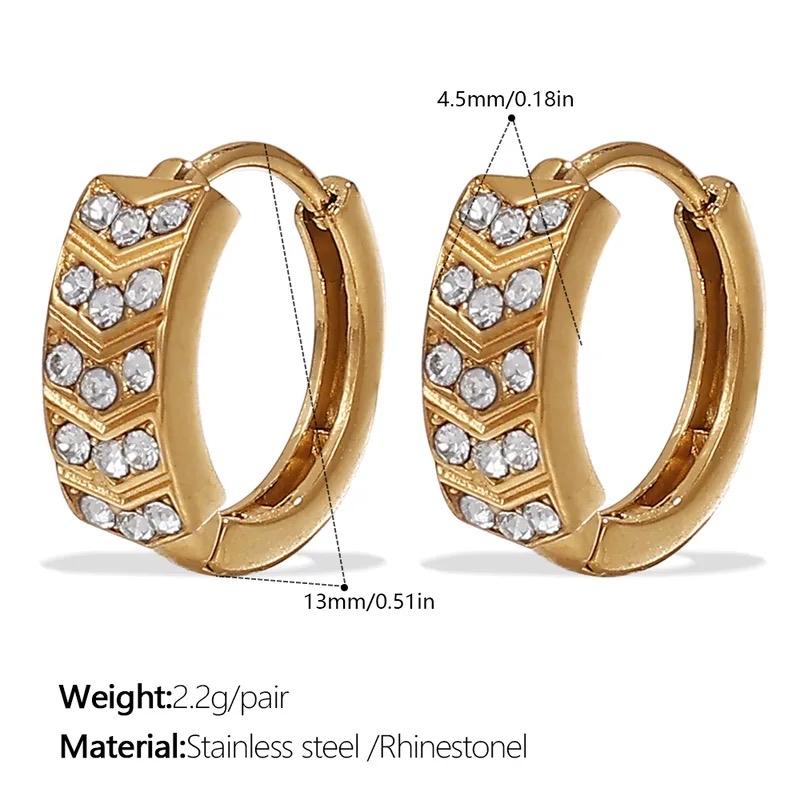 Vera Huggies - stainless steel everyday Huggies hoop