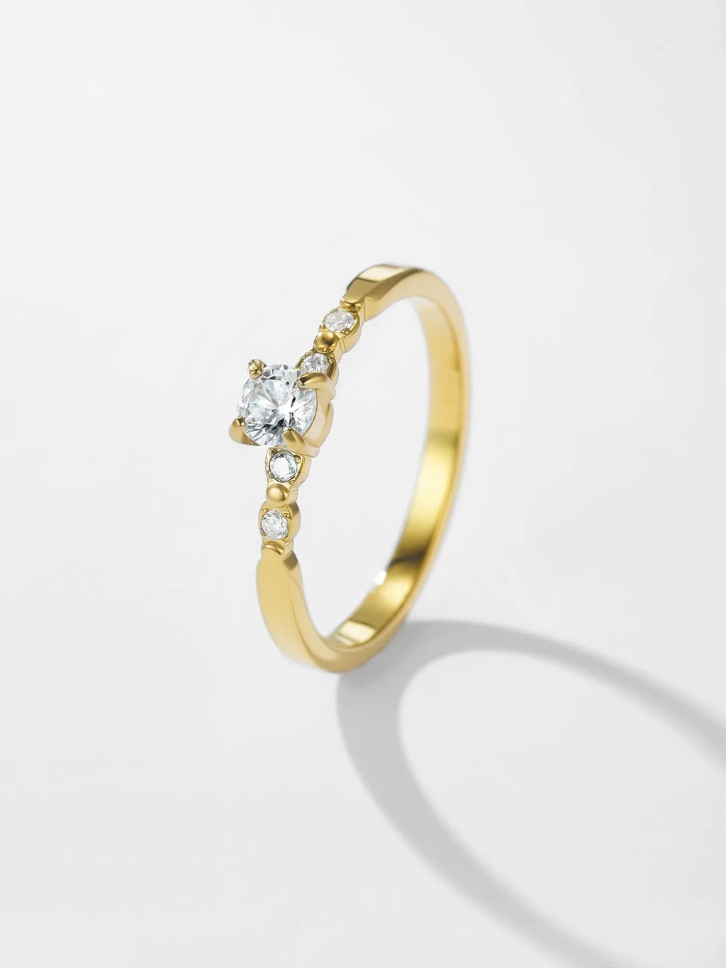 Ella dainty ring - stainless steel everyday ring