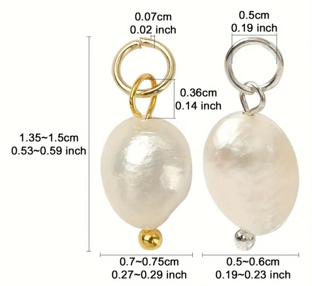 Fresh waterpearl pendent to add on your necklaces
