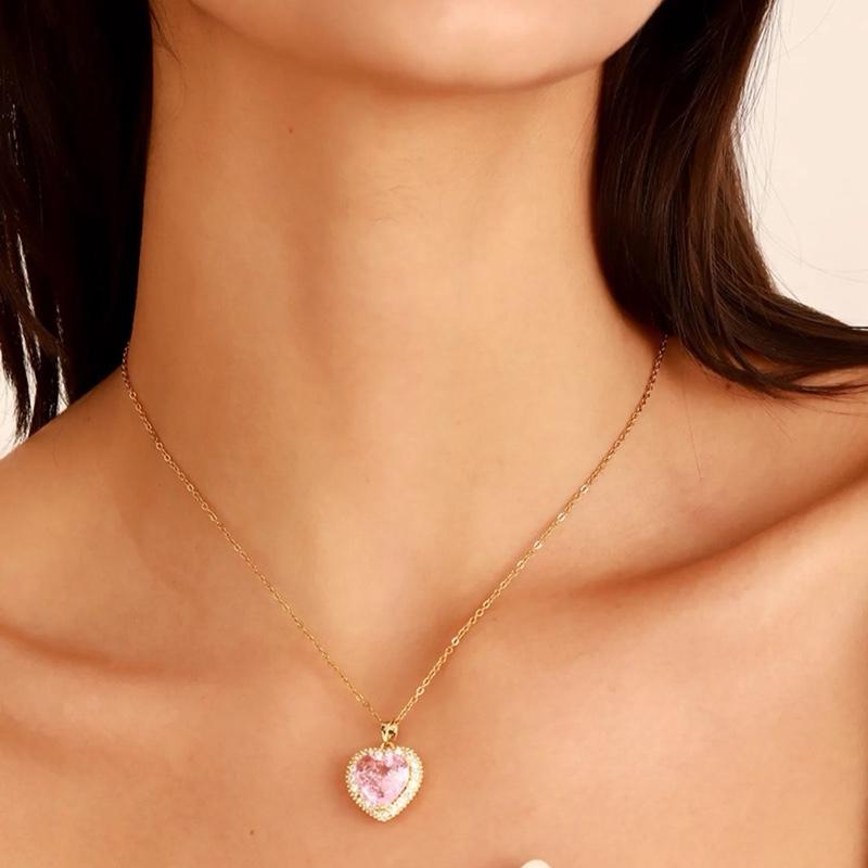 Princess necklace Stainless Steel Necklace Cable Chain