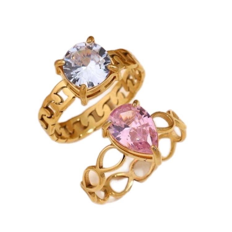 Lisa Rings - Stainless Steel Rings tarnish free