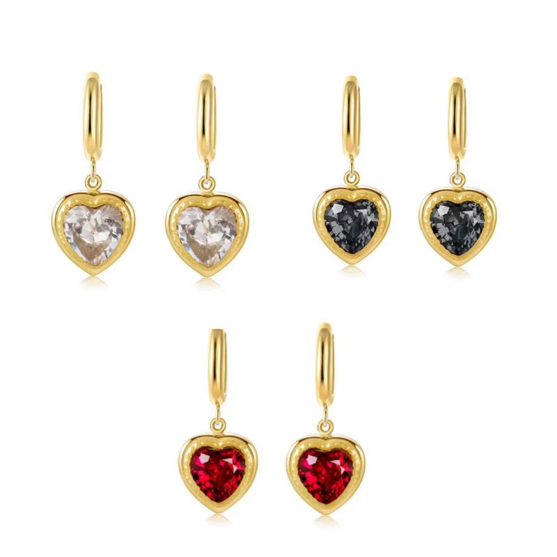 Heart Earrings - Stainless steel earring