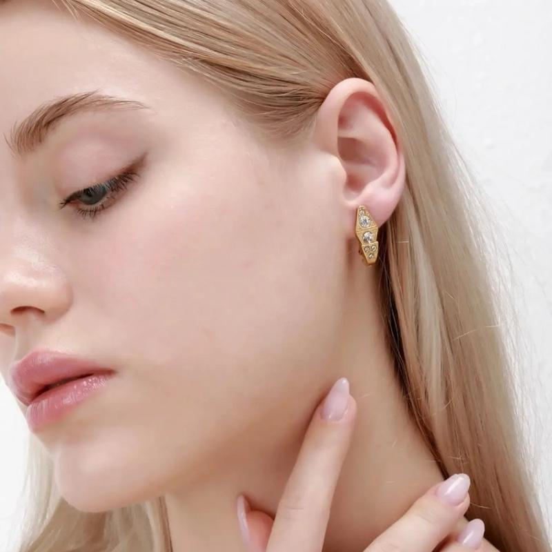 Morocco Hoop - Stainless steel clip on hoop for daily use